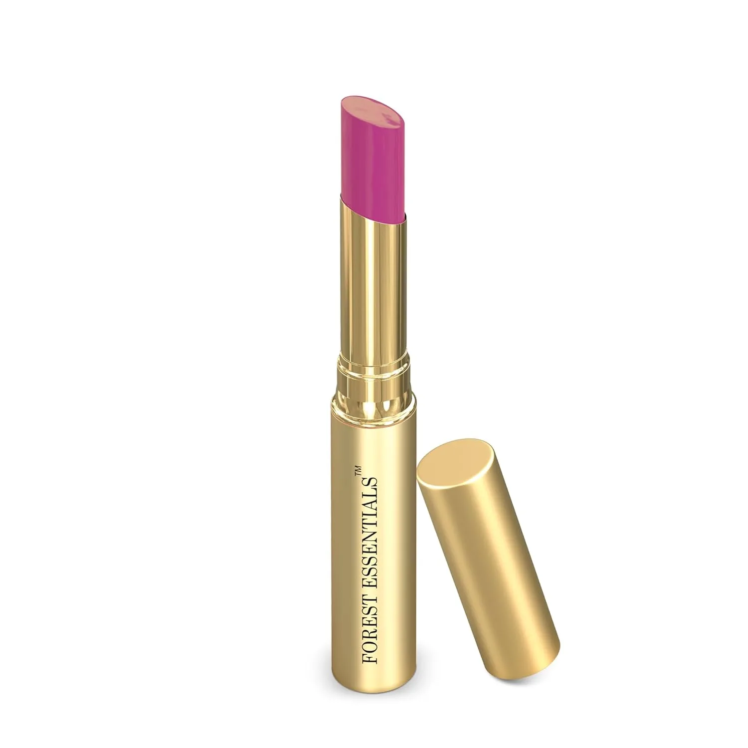 Forest Essentials Tinted Plumping Lip Serum Buransh | Natural Glossy Lip Tint with Natural Colour & Flavours | Clean, Cruelty-Free Makeup